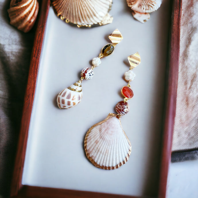 Persephone Shell Earrings