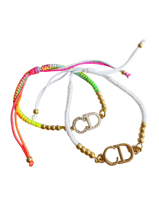 Dior braided  bracelet