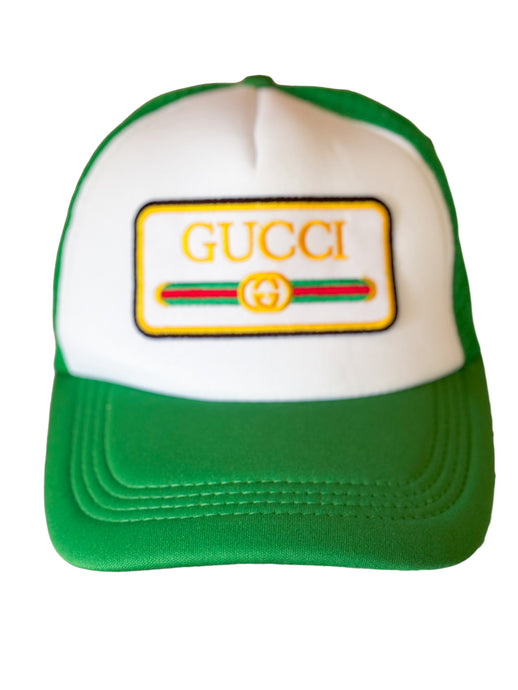 Repurposed Green Trucker Hat