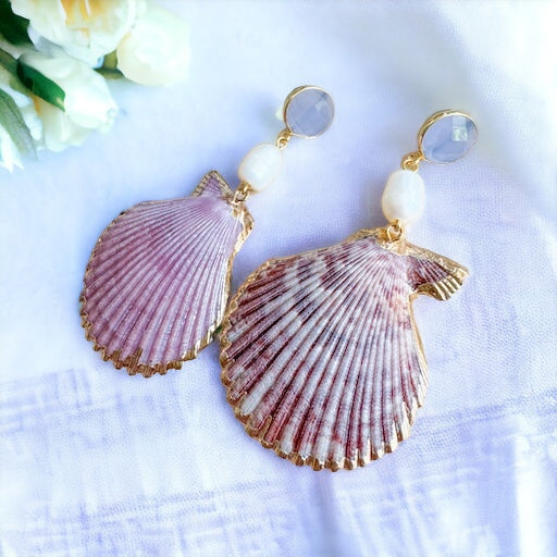 Shore Line Shell Earrings