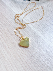 Designer Heart Charm Necklace