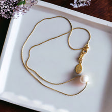 Load image into Gallery viewer, Pearl Charm Necklace