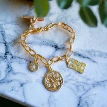 Load image into Gallery viewer, Tree of Life Charm Bracelet
