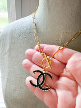 Load image into Gallery viewer, Designer Black Charm Necklace