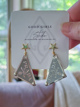 Load image into Gallery viewer, Prada Small Star Earrings