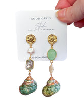 Load image into Gallery viewer, Ariel Shell Earrings