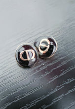 Load image into Gallery viewer, Dior Button Earrings