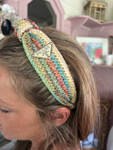 Load image into Gallery viewer, Prada Hardware Woven TopKnot Headband