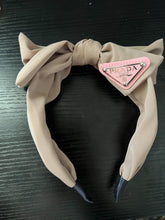 Load image into Gallery viewer, Prada Designer Hardware Bow Headband